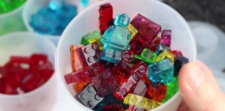 Gumené LEGO cukríky