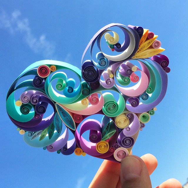 Sena Runa quilling umenie 1