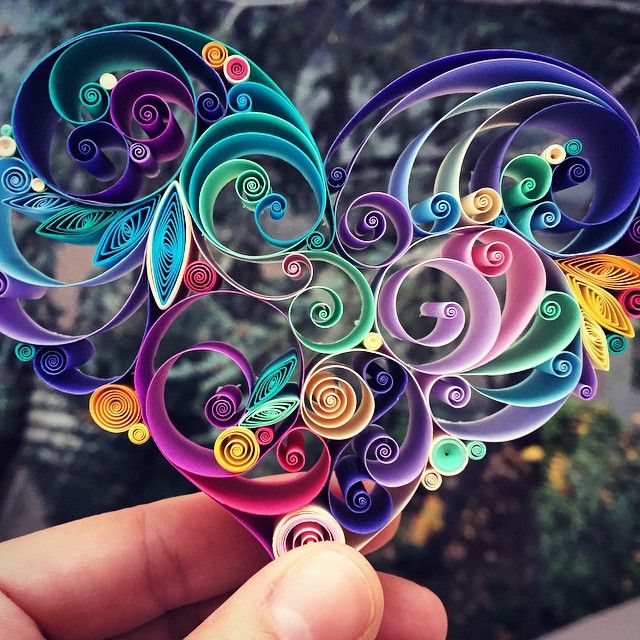 Runa quilling umenie 5