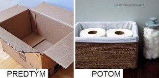 Premena krabice na úložný box | DIY nápad a návod