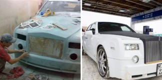 Mladík si vyrobil vlastný Rolls Royce Phantom za 3,000€