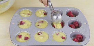 Malinové muffiny bez múky len z 3 ingrediencií | Recept