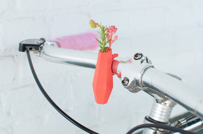 Colleen Jordan Wearable Planter kvetinace a vazy na bicykel 5