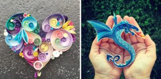 Quilling umenie z papiera | Nápady práce z papierom od Sena Runa