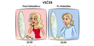 9 výstižných ilustrácií ukazuje, ako vyzerá život pred a po tridsiatke