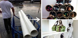 Organizér na obuv z PVC trubiek | Kreatívny DIY nápad a návod