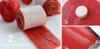 Ovocné rolky z 2 ingrediencií | Recept ako pripraviť ovocnú kožu pre deti