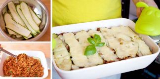 Cuketové lasagne | Recept na chutné lasagne bez cestovín