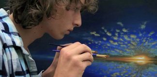 Thijme Termaat strávil 2,5 roka maľovaním a tvorbou časozberného videa