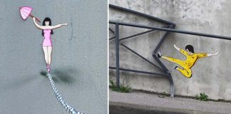 Nápaditý street art vtipne spolupracuje s prostredím | OakOak