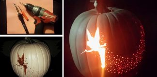 Zvonilka vyrezaná do tekvice | Kreatívny DIY nápad a návod na Halloween