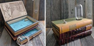 Šperkovnice z kníh | Originálny handmade nápad ako využiť staré knihy