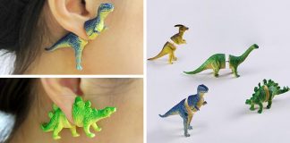 Dinosaurie náušnice pre každého moderného pračloveka! | OOO