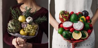 Jedlé kytice z ovocia, zeleniny a byliniek | Karolina Samalė