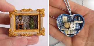 Miniatúrne izbičky a domčeky vás zahrejú pri srdci | Olga Mutina