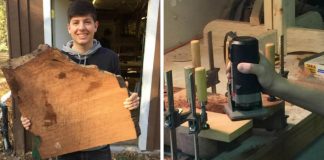 Elektrická gitara vyrobená z kusu naplaveného dreva | DIY nápad