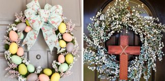 Veľkonočné vence na dvere | 25 nápadov - najkrajšie vence na Veľkú Noc