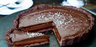 Čokoládový tart so slaným karamelom si zamilujete | Recept ako postupovať