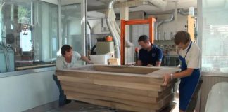 Výroba vane z orechového dreva | Ukážka procesu z výroby