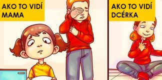 Ako vyzerá ten istý deň z pohľadu matky a jej malej dcéry | Ilustrácie