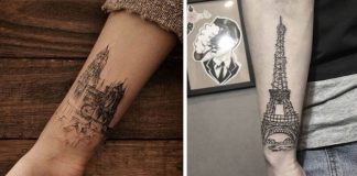 Tetovania inšpirované architektúrou | 15 tetovaní majestátnych budov