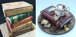 Torty v tvare knihy | 15 nápadov, ktoré prekvapia každého milovníka kníh!