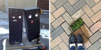 Kreatívny street art, ktorý je zároveň pozitívnym pouličným vandalizmom