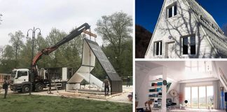 Dom M.A.Di. trvá postaviť, teda rozložiť len 6 hodín a stojí 28-tisíc eur