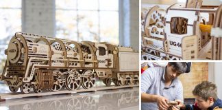 Ugears mechanická stavebnica | Drevené modely hračiek nielen pre deti