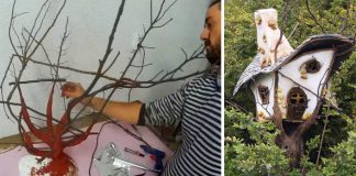 Originálna dekorácia v podobe rozprávkového stromodomu | DIY nápad
