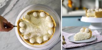 Raffaello cheesecake | Recept na nepečený kokosový dezert, ktorý si zamilujete!