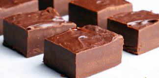 Čokoládové fudge z 2 ingrediencií | Recept na čokoládové karamelky