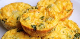 Recept na vajíčkové muffiny | Najjednoduchší zeleninový quiche