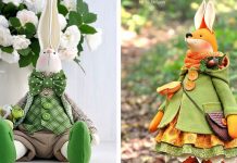 Šité bábiky zvieratiek | Roztomilé handmade šité zvieratká s oblečením
