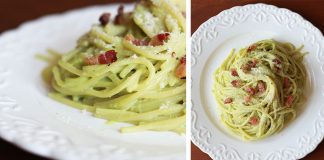 Avokádové carbonara | Recept na špagety carbonara s avokádom