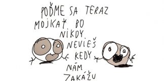 Dve Bodky | Komix baví absurdným humorom i východniarskym nárečím