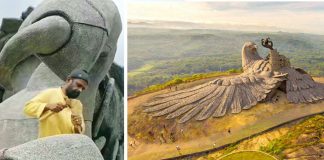 Najväčšia vtáčia socha na svete | Jatayu Earth's Center, Kerala, India